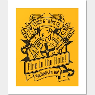 Fire in the Hole! Posters and Art